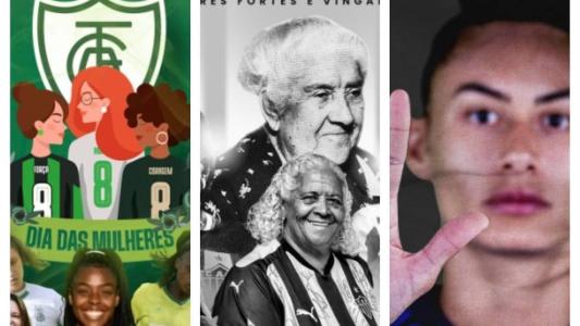 Clubes mineiros fizeram ações para celebrar o Dia Internacional da Mulher