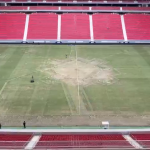 Itabirito e Atlético duelam pelo Campeonato Mineiro no estádio Mané Garrincha