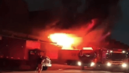 Incêndio atinge Ceasa, na zona Norte do Rio