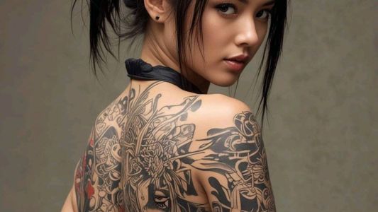 Cobertura de tatuagem antiga técnicas modernas