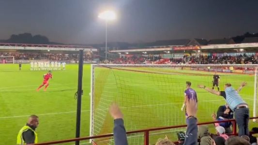 Cobrança de pênalti viralizou nas redes