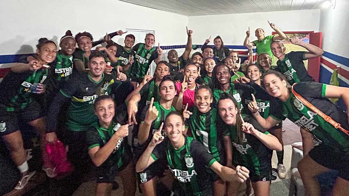 América vence Fortaleza e garante vaga na Série A1 do Feminino