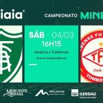 América x Tombense: acompanhe o jogo do Campeonato Mineiro ao vivo na Itatiaia