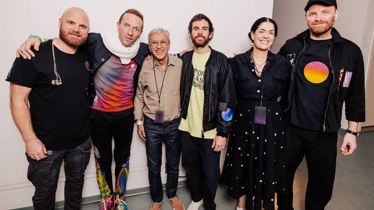 Coldplay convida filhos de Caetano Veloso para participar de show no Rio