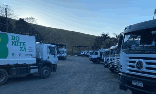 Coleta de lixo será suspensa