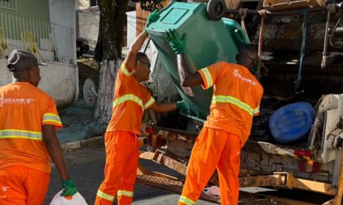 Coleta domiciliar de lixo em Juiz de Fora