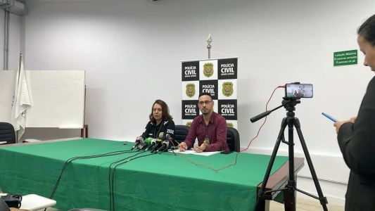 Coletiva da Polícia Civil