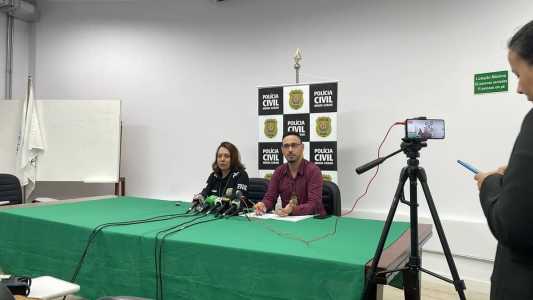 Coletiva da Polícia Civil