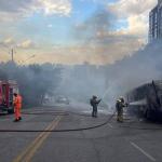 Incêndio em ônibus: Fhemig confirma que 17 pessoas foram atendidas em hospitais de BH