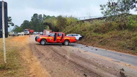 Colisão aconteceu em Lafaiete