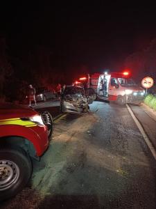 Vítimas foram socorridas e encaminhadas para o Hospital Santa Casa de Montes Claros