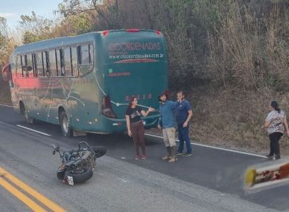 Acidente mata motociclista na BR-040