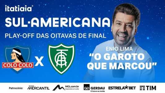 Colo-Colo e América duelam às 19h desta terça-feira (11)