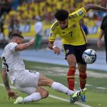 Uruguai marca no fim e arranca empate com a Colômbia pelas Eliminatórias