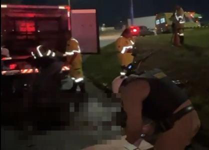 Foto mostra policiais atuando em ocorrência em Belo Horizonte