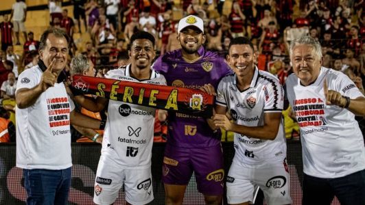 Com duas rodadas de antecedência, o Vitória confirmou o título da Série B