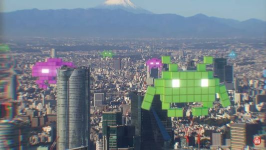 Com o celular, é possível combater os invasores em Space Invaders World Defense