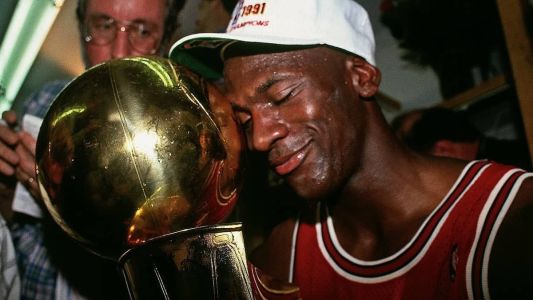 Com o Chicago Bulls, Michael Jordan conquistou a NBA pela primeira vez em 1991