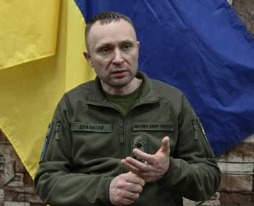 Comandante Mykhailo Drapaty, do Exército ucraniano