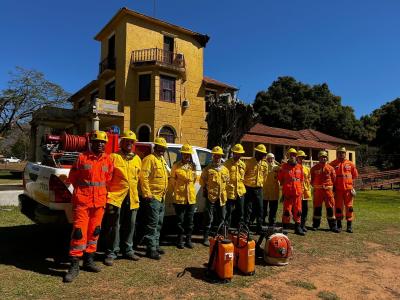 Base foi instalada na Fazenda Brasil Agro no município de Bonito de Minas