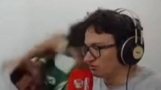 Comentarista e torcedor saíram no tapa durante a final do Campeonato Paraibano