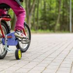 Como você aprendeu a andar de bicicleta?