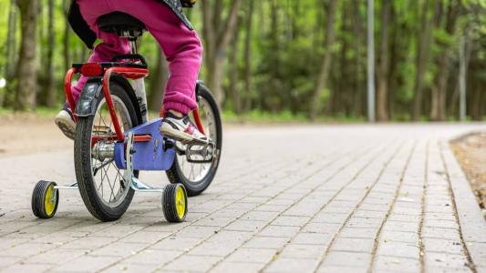 Como você aprendeu a andar de bicicleta?