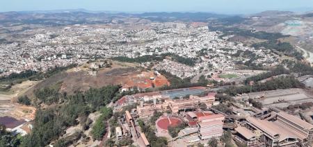 Complexo minerário da Vale, em Itabira (MG), está em funcionamento há mais de 80 anos