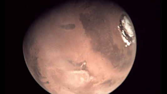 Composição com 10 imagens de Marte