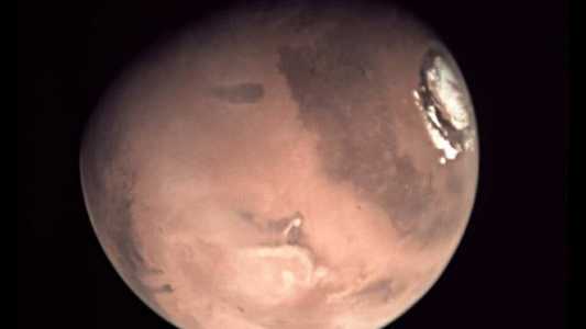 Composição com 10 imagens de Marte