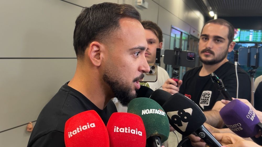 Projeto, físico, Lyanco e jogo: o que disse Maycon em chegada para assinar com Atlético