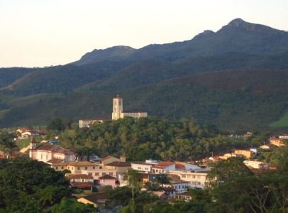Vista da cidade de Conceição do Mato Dentro