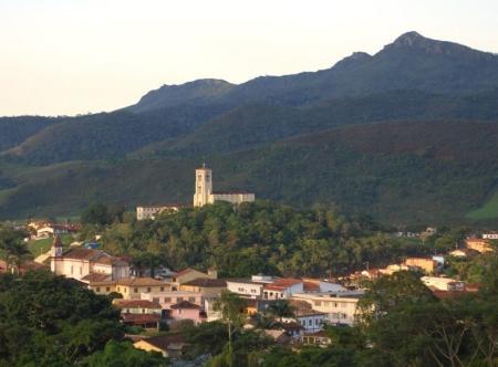 Vista da cidade de Conceição do Mato Dentro