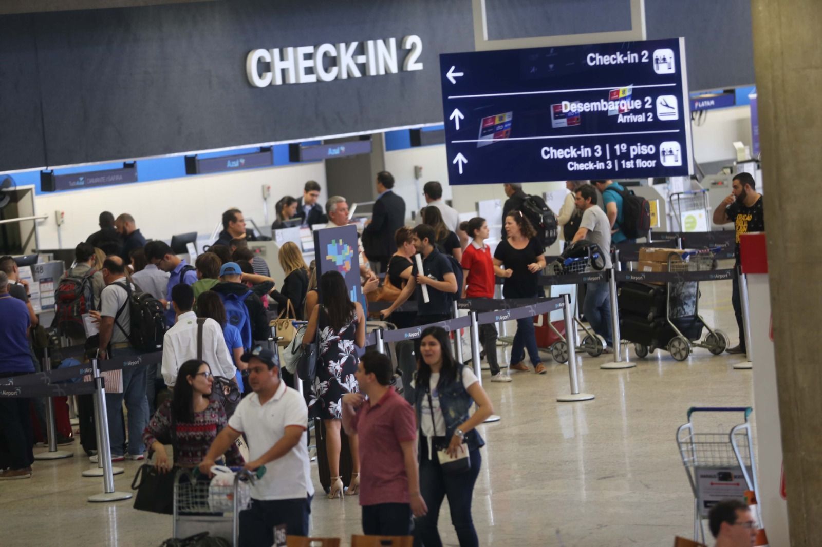 Confins tem vários voos cancelados nesta quinta (11); SP e RJ estão entre os mais afetados