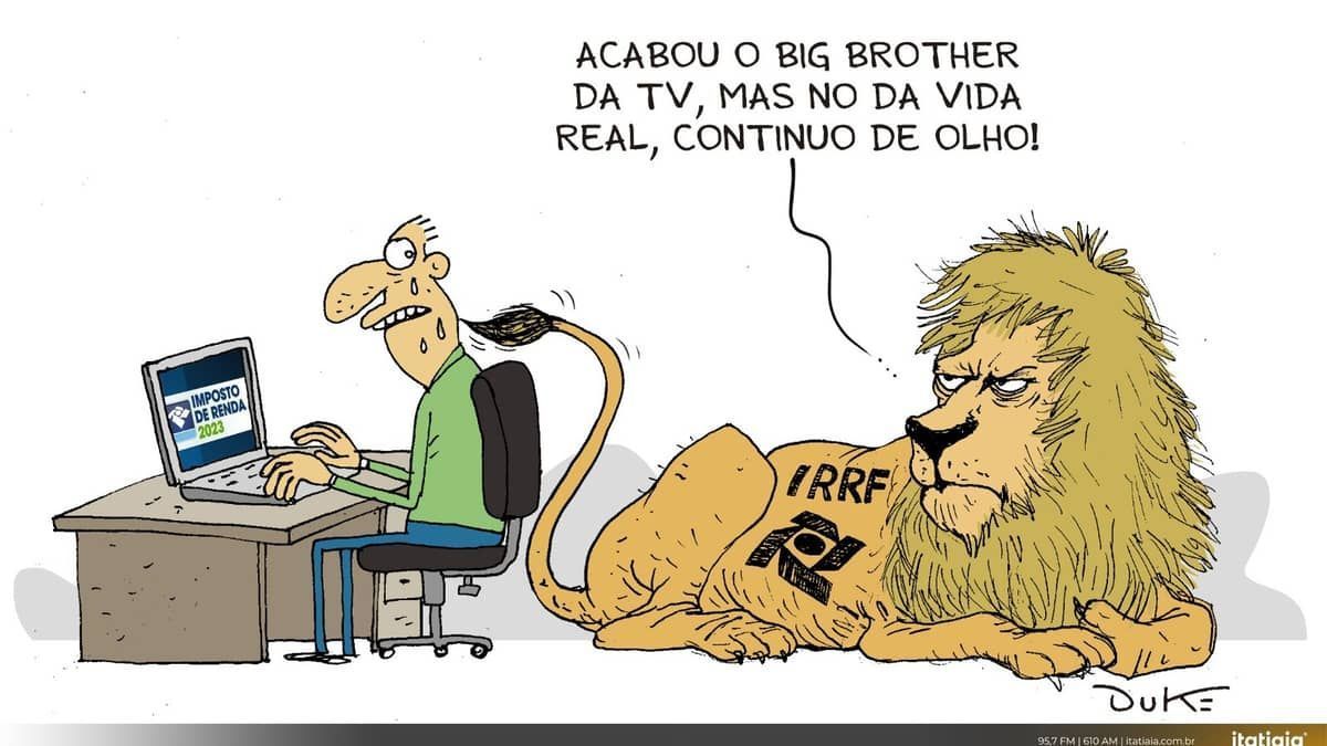 Charge do Duke: o fim do BBB 23 e o prazo para entrega do Imposto de Renda 