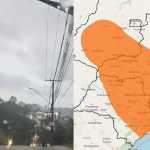 BH e mais 463 cidades de Minas estão sob alerta de 'perigo' para chuva de granizo de até 100 mm