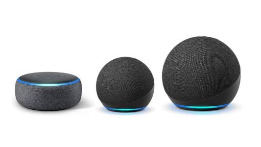 Confira as principais diferenças entre os modelos Echo Dot (3ª geração), Echo Dot (4ª geração), Echo (4ª geração) e Echo Studio