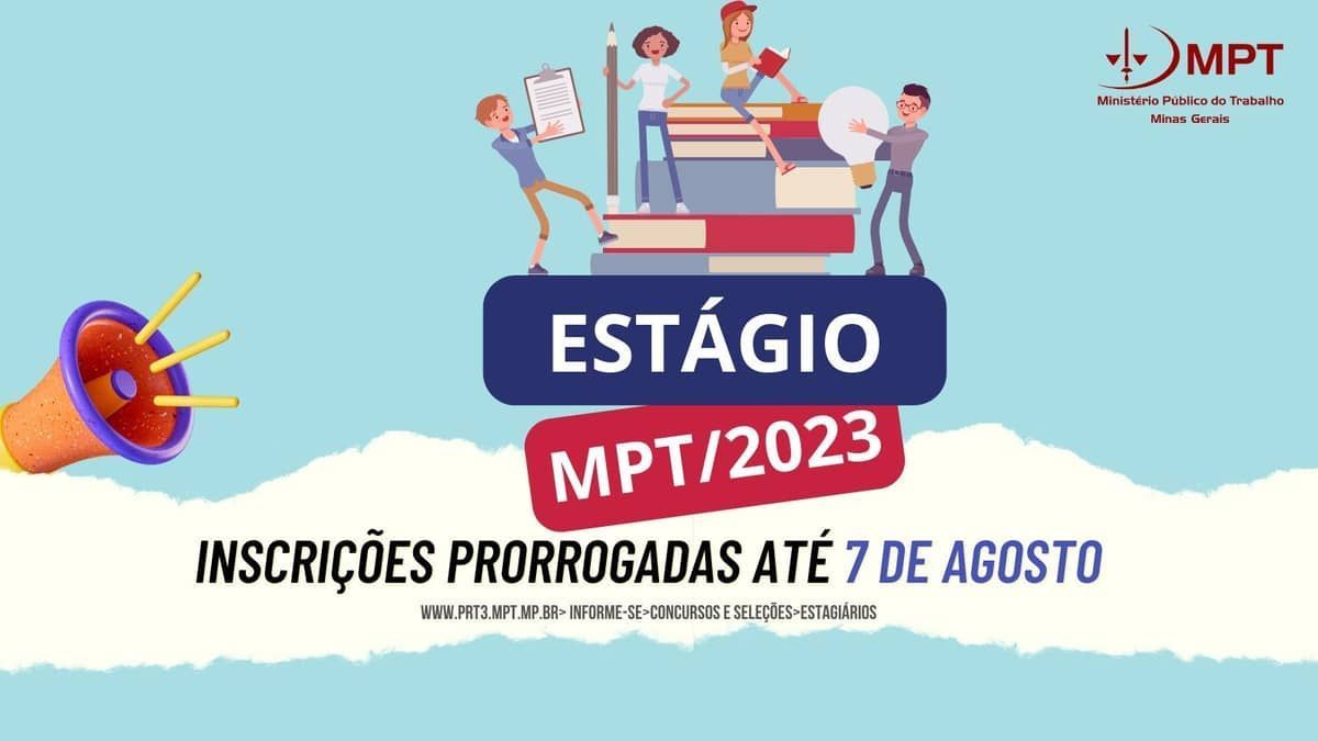 Ministério Público do Trabalho divulga vagas de estágio em BH e no interior de Minas; confira