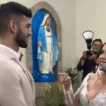 'Preso na minha vida': policial algema marido após ele dizer 'sim' em casamento; veja vídeo