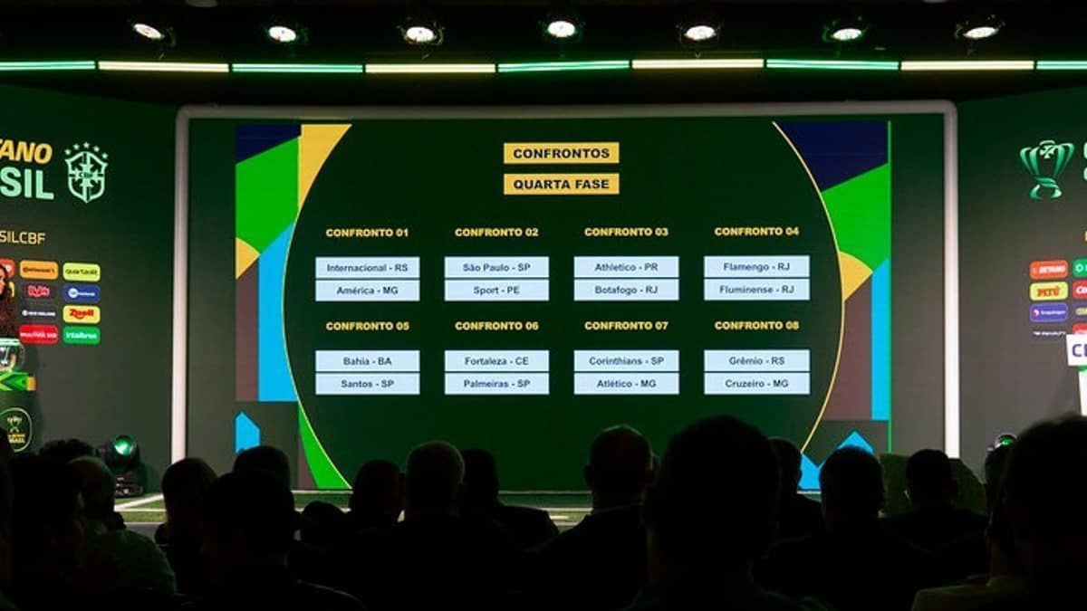 Copa do Brasil: datas e horários dos jogos das oitavas de final