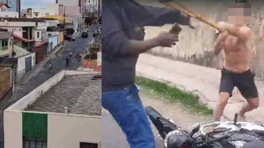Confusão foi registrada por testemunhas e vizinhos