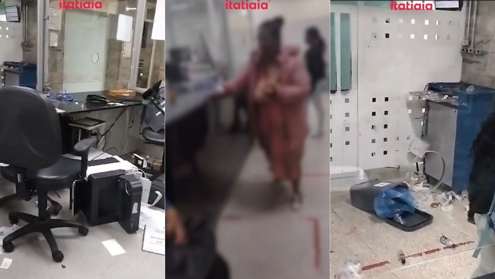 Quebradeira e confusão no Hospital Odilon Behrens deixam idosa ferida e atendimento suspenso