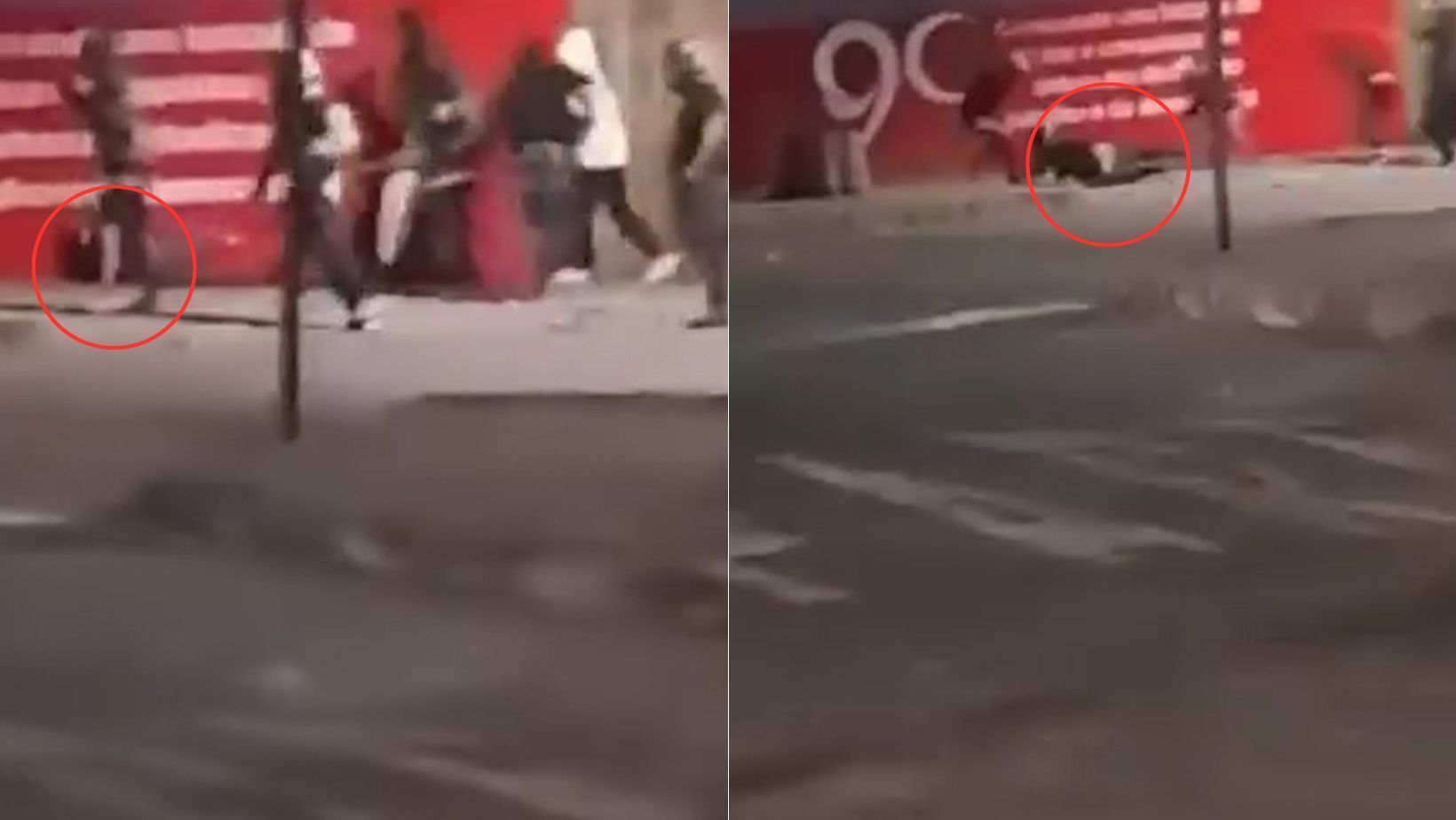 Vídeo mostra briga entre organizadas de Atlético e Cruzeiro em Contagem