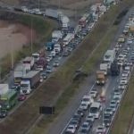 Volta do feriado de Réveillon para BH tem congestionamento nas estradas