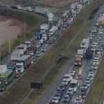 Volta do feriado de Réveillon para BH tem congestionamento nas estradas