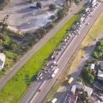 Duas crianças ficam feridas em acidente no Anel Rodoviário