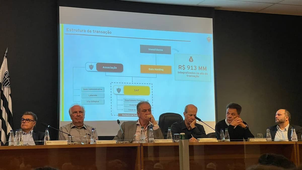 Conselho do Atlético define direção para SAF, que terá aporte imediato de R$ 915 milhões