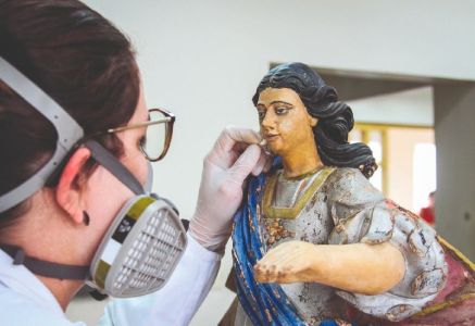 Faop abre inscrições para curso técnico gratuito em Conservação e Restauro em Ouro Preto