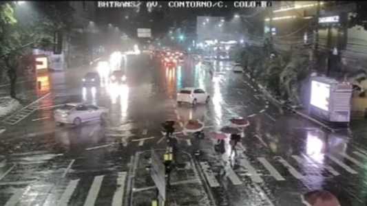 Continua chovendo em todas as regionais de Belo Horizonte