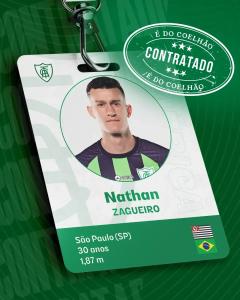 América anuncia contratação de Nathan Pelae
